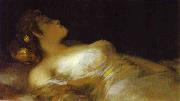 Francisco Jose de Goya Sleep oil painting artist